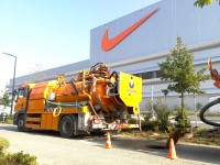 Check as-build plan nieuw aangelegde rioleringen bij Nike